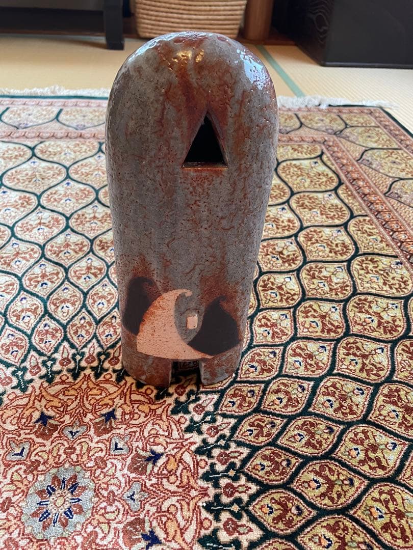 若尾利貞　鼡志野　オブジェ