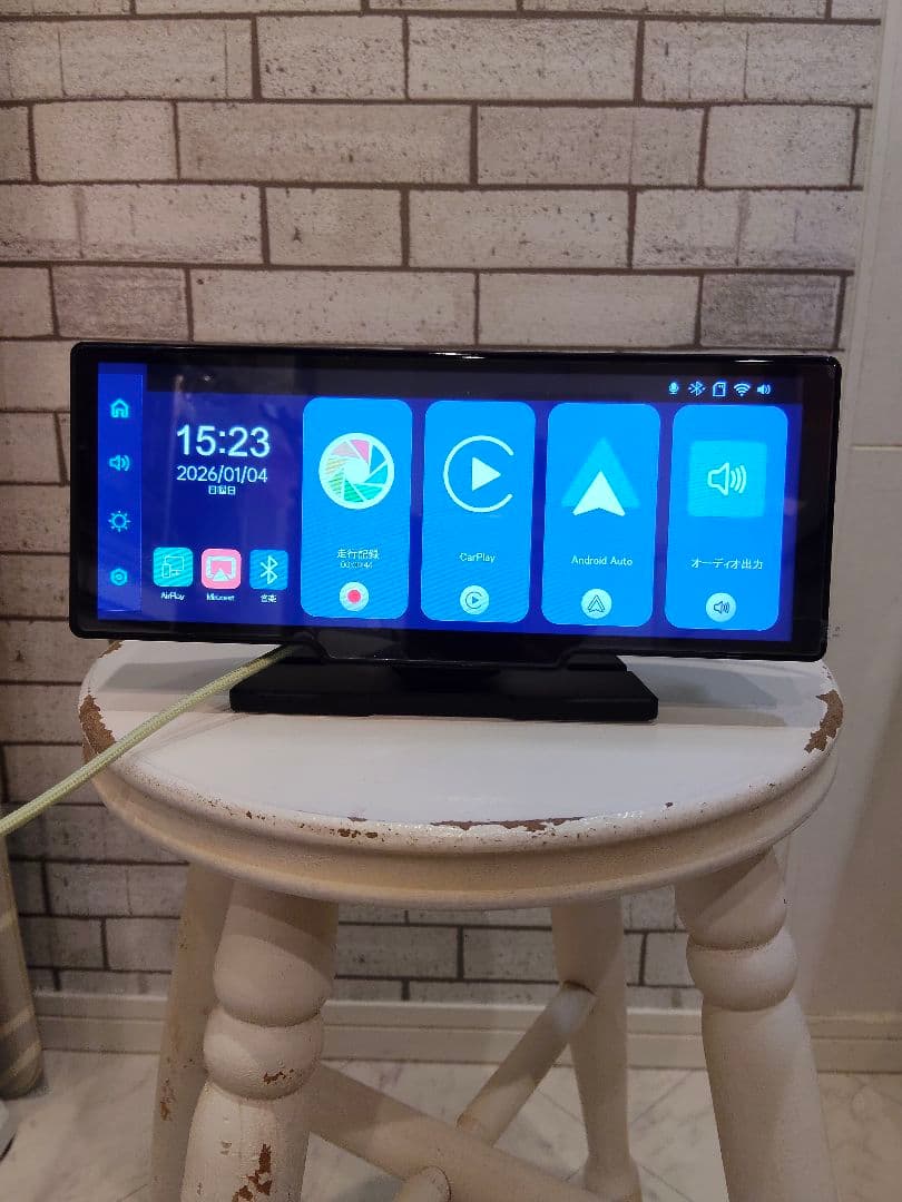 バ*ン様 Herilary 10.26インチ 4K ワイヤレスカープレイステレオ