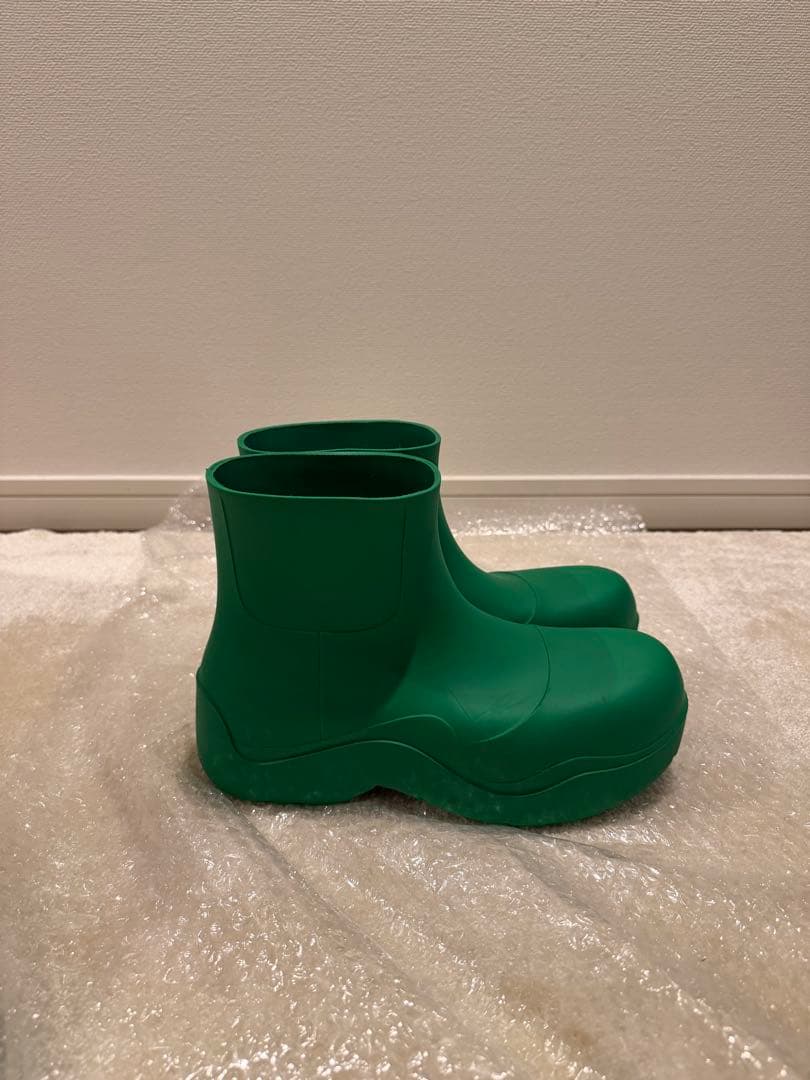 BOTTEGA VENETA パドルブーツ 41 グリーン