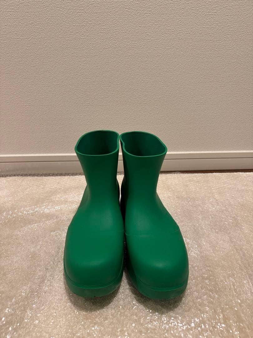 BOTTEGA VENETA パドルブーツ 41 グリーン