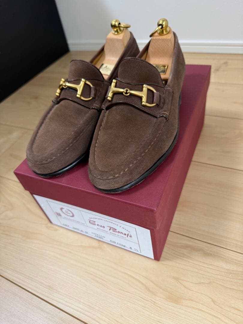 エンツォボナフェ　4 1/2 ビットローファー