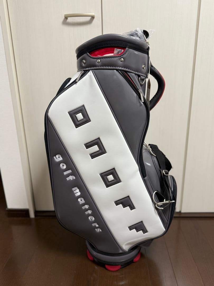 i*1様 【未使用】ONOFF キャディバッグ OB0926　スレートグレー オ