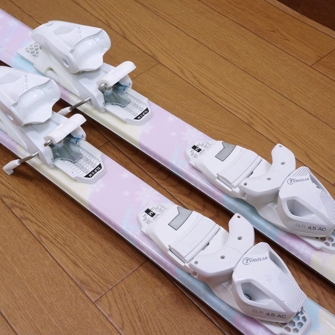 メンテ済 130cm 靴23cm PURE CONSCIOUS スキーセット