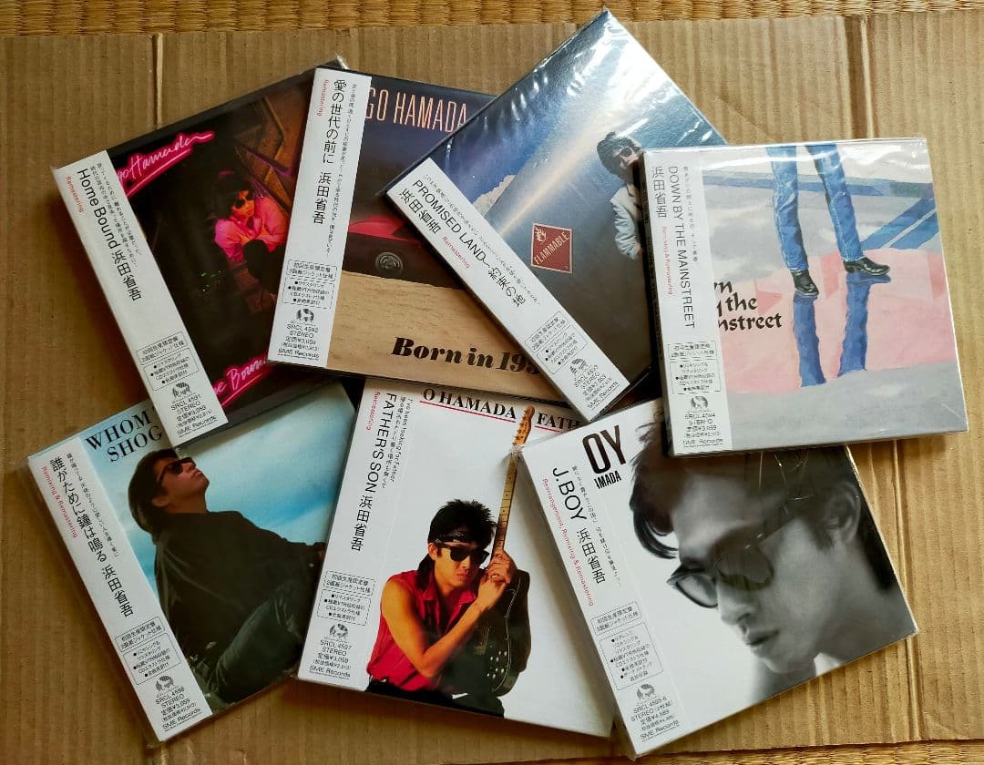 浜田省吾 紙ジャケットCD7枚セット