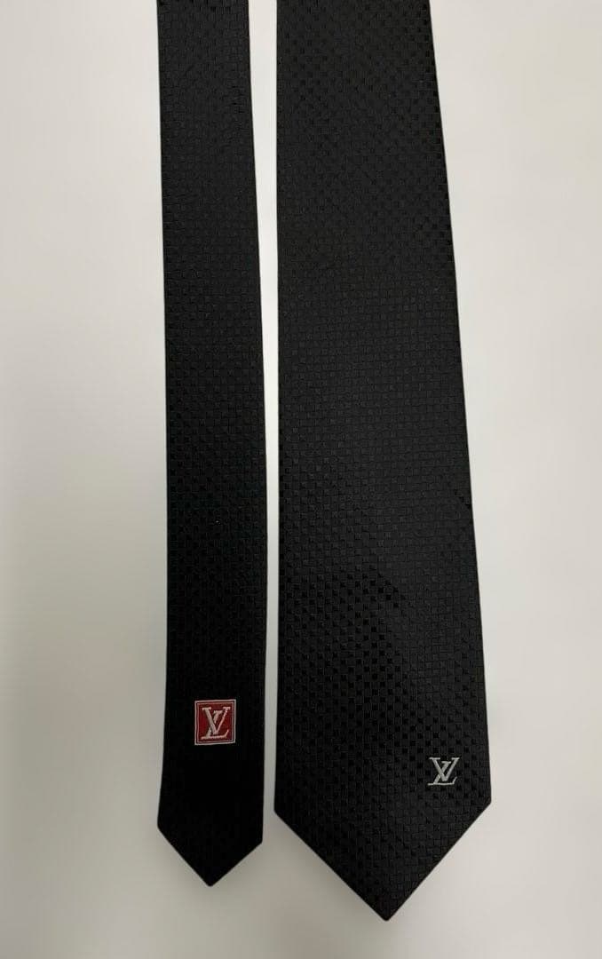 新品　ルイヴィトン　ヴィトン　ネクタイ　ダミエ柄　ベルト　財布　冠婚葬祭