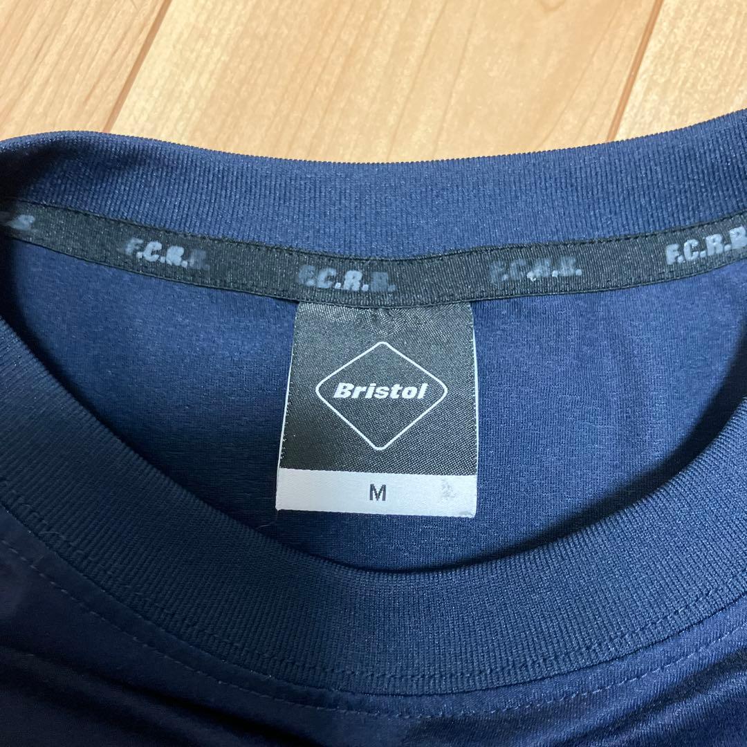 SOPH. fcrb 長袖カットソー ネイビー/ホワイト