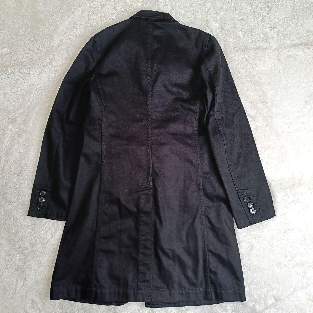 BLACK COMME des GARCONS ロング テーラードジャケット 黒