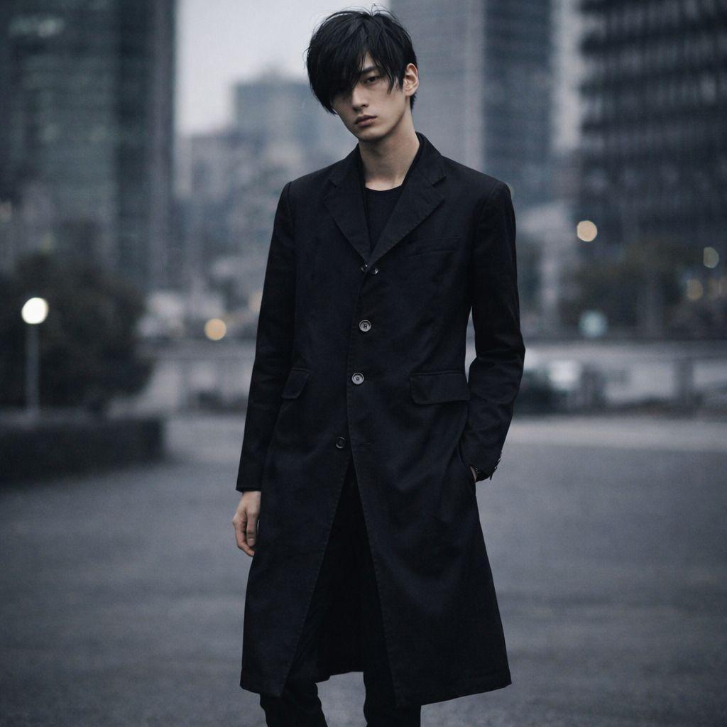 BLACK COMME des GARCONS ロング テーラードジャケット 黒