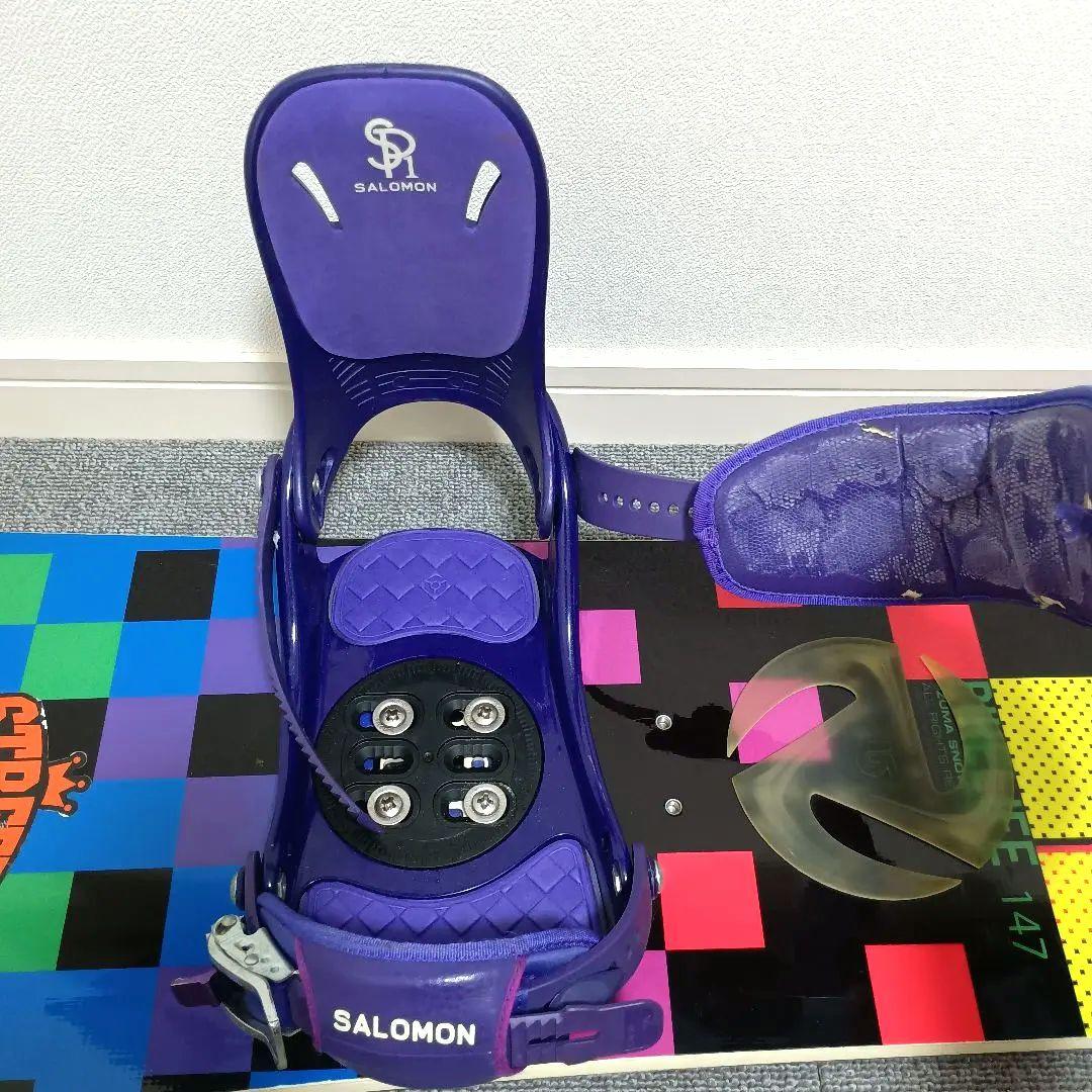 スノーボードセット ZUMA 147cm SALOMON M/L