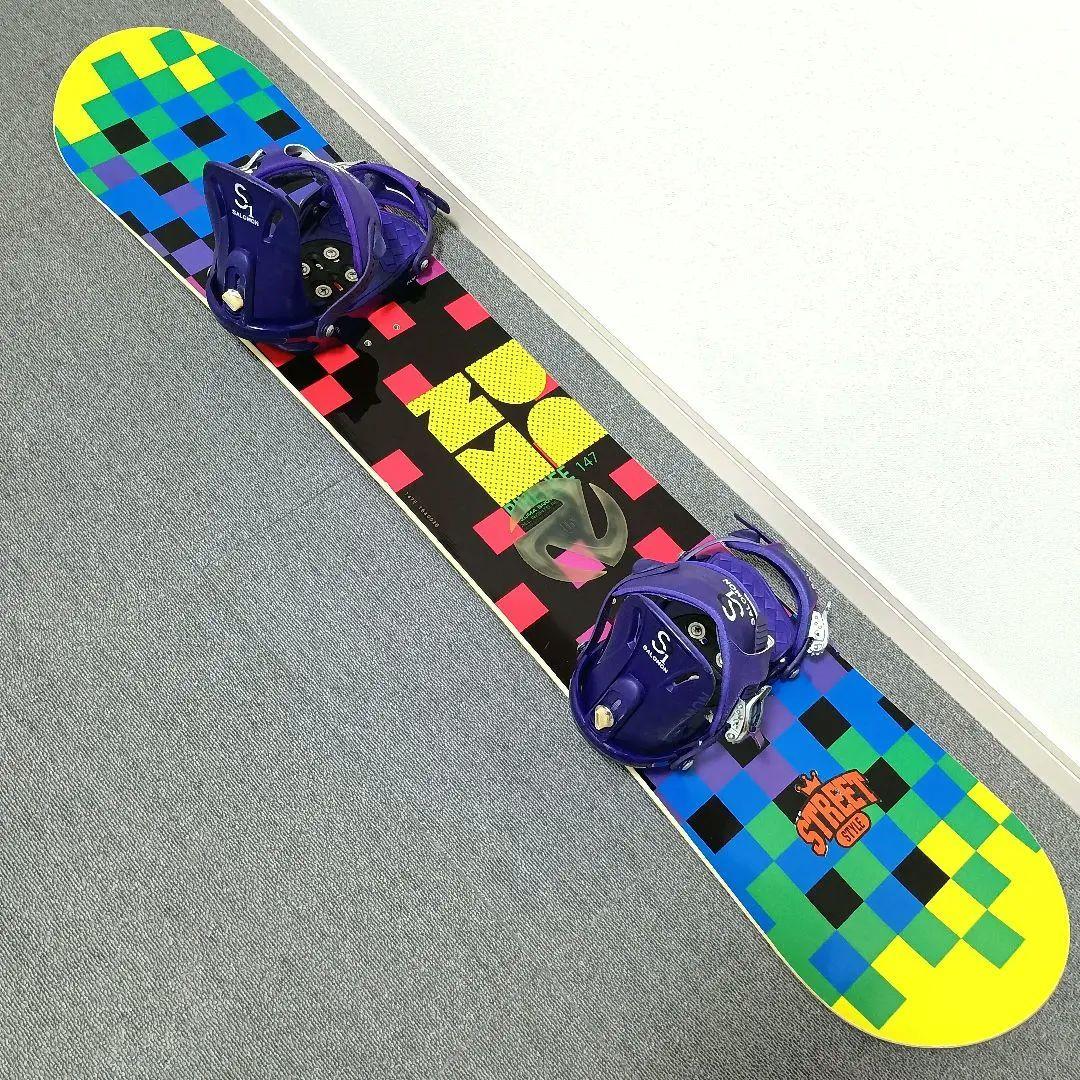 スノーボードセット ZUMA 147cm SALOMON M/L
