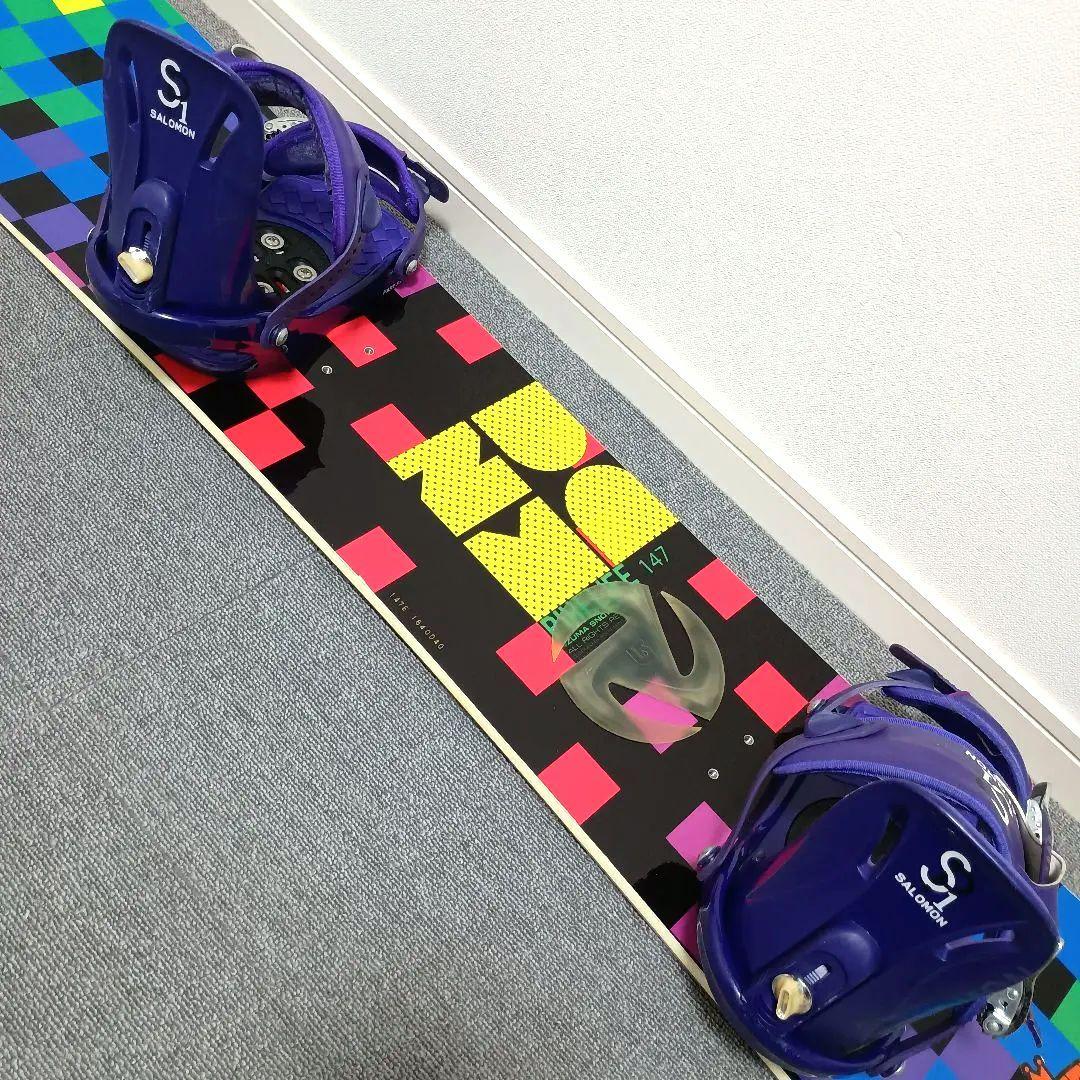 スノーボードセット ZUMA 147cm SALOMON M/L