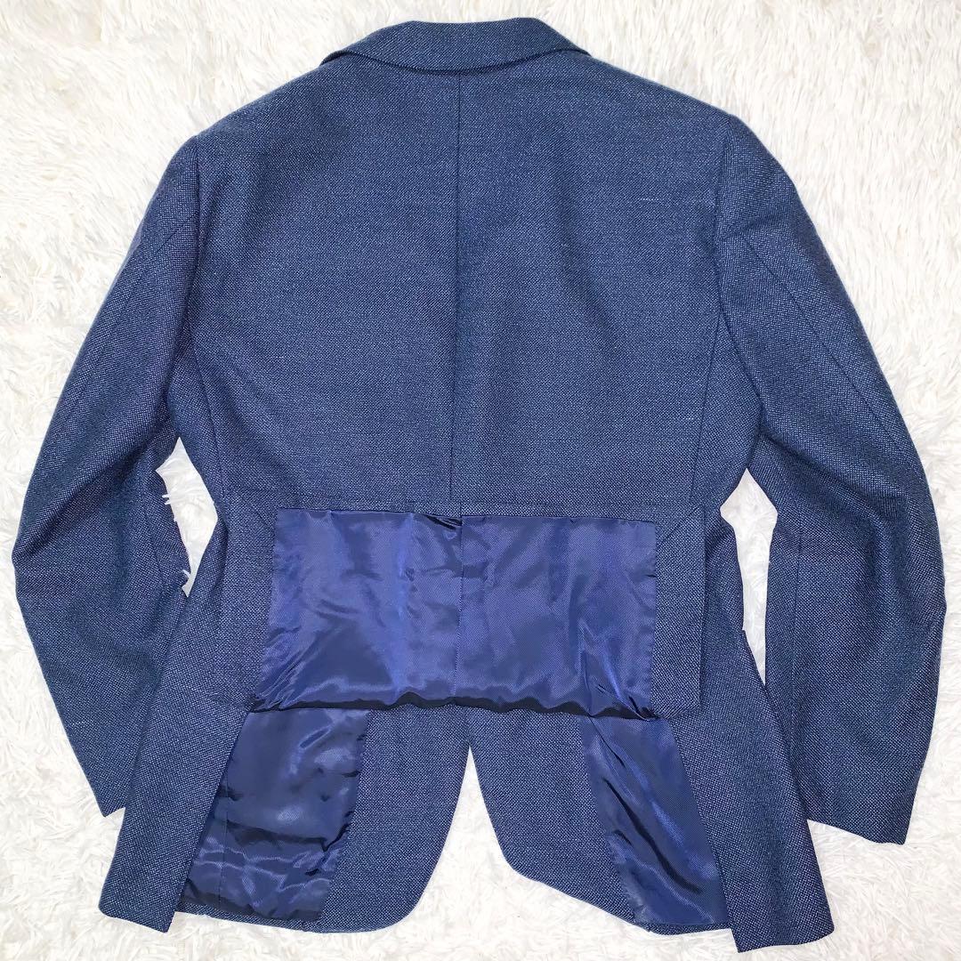 美品 ブリッラペルイルグスト ジャケット 四者混 ウール モヘヤ 絹 カシミヤ