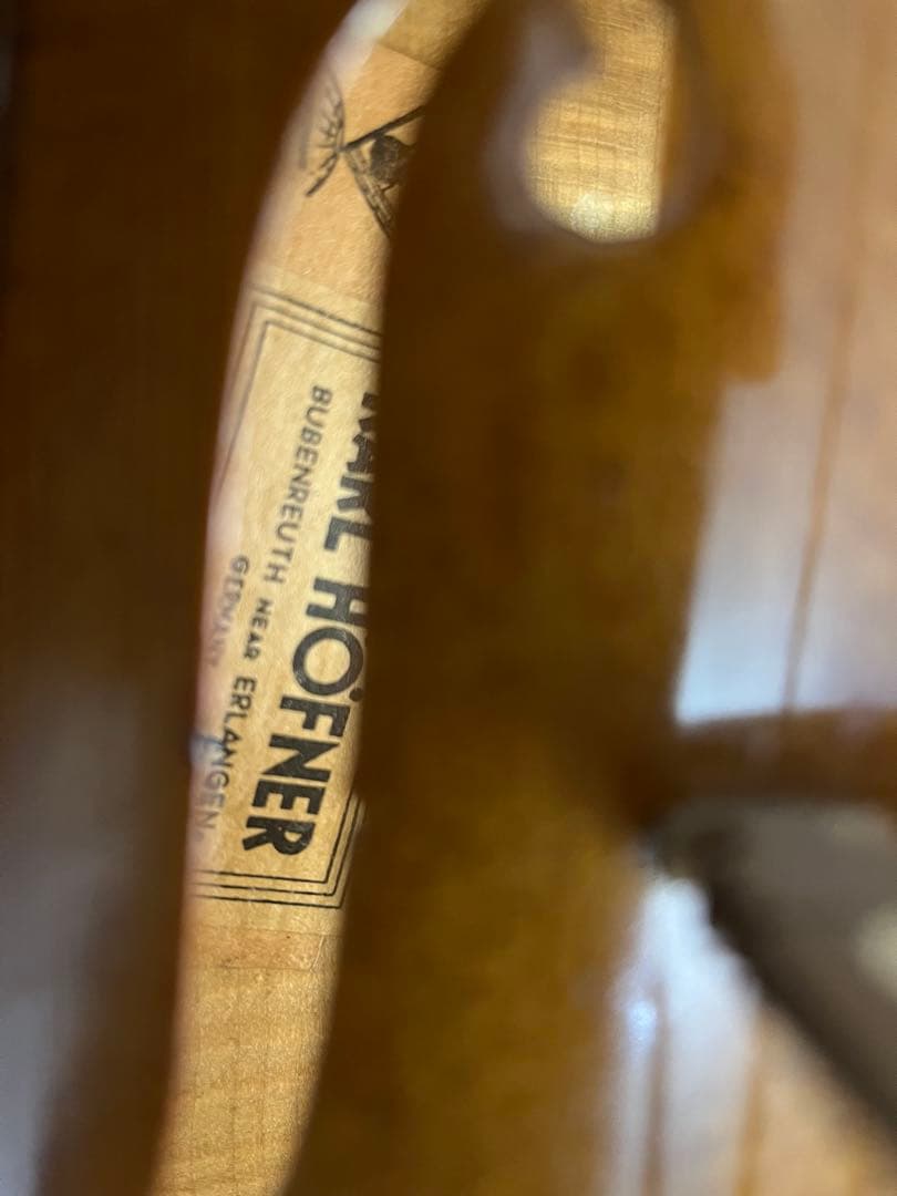 7/8 分数レディースバイオリン KARL HOFNER