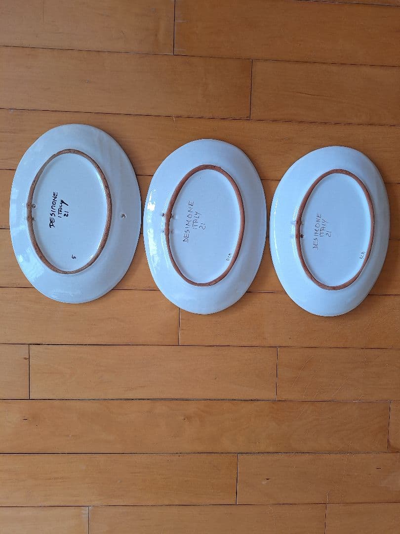 ディシモーネ　皿　3枚