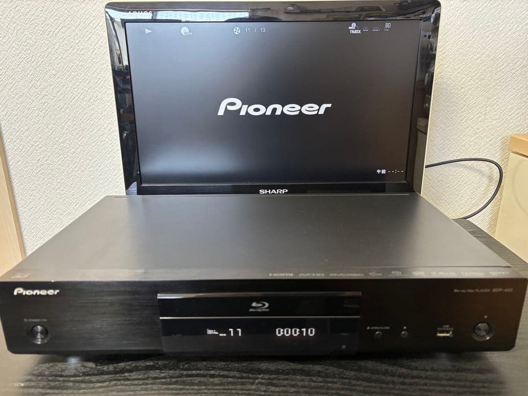 Pioneer BDP-450 Blu-rayプレーヤー、SACDプレーヤー