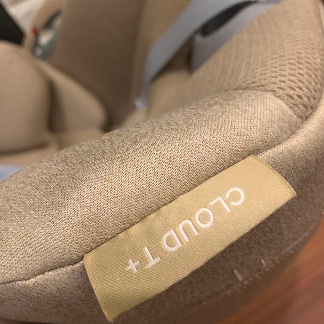 美品 Cybex Cloud T i-Size plus ベージュ アダプター付