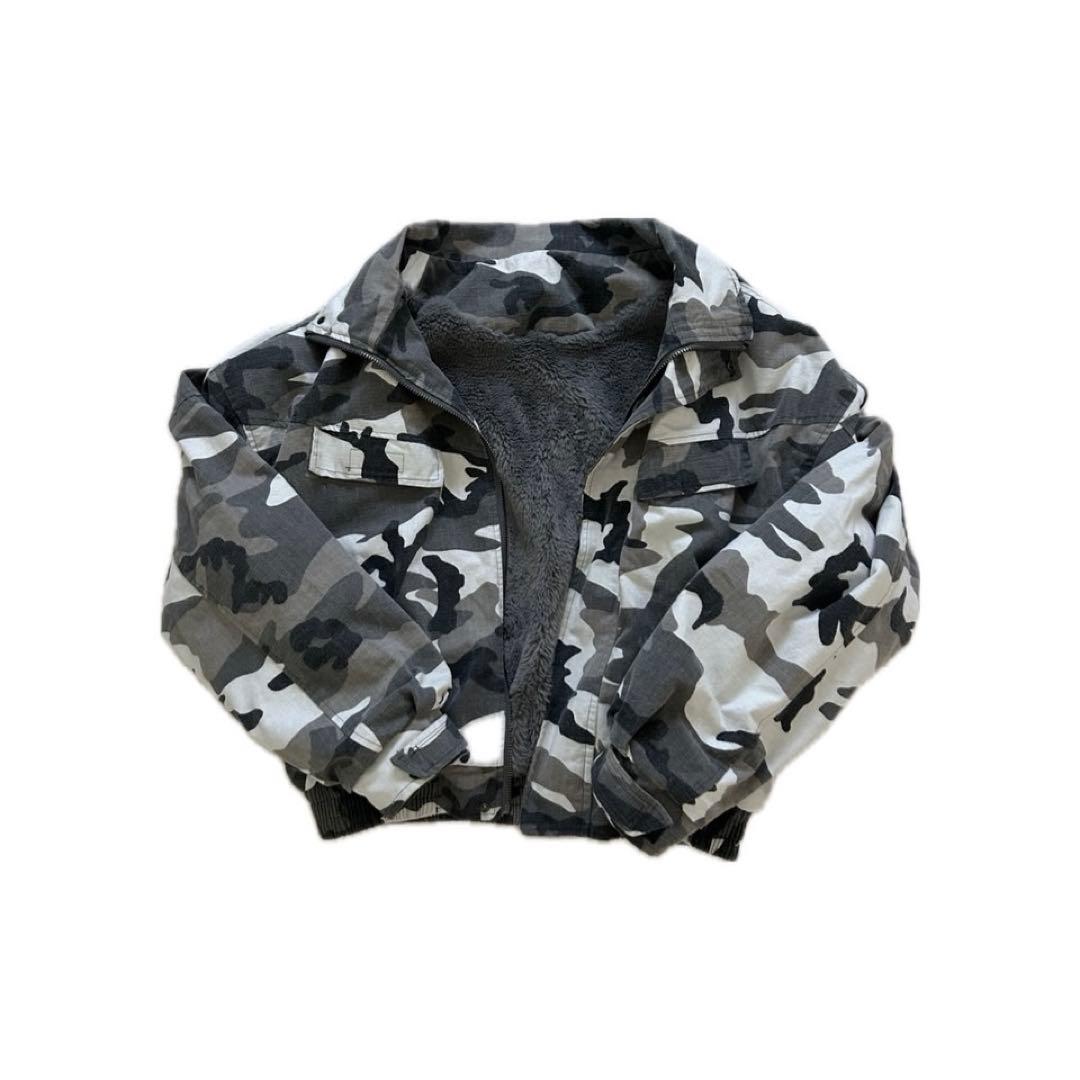Raf simons似スノーカモジャケット