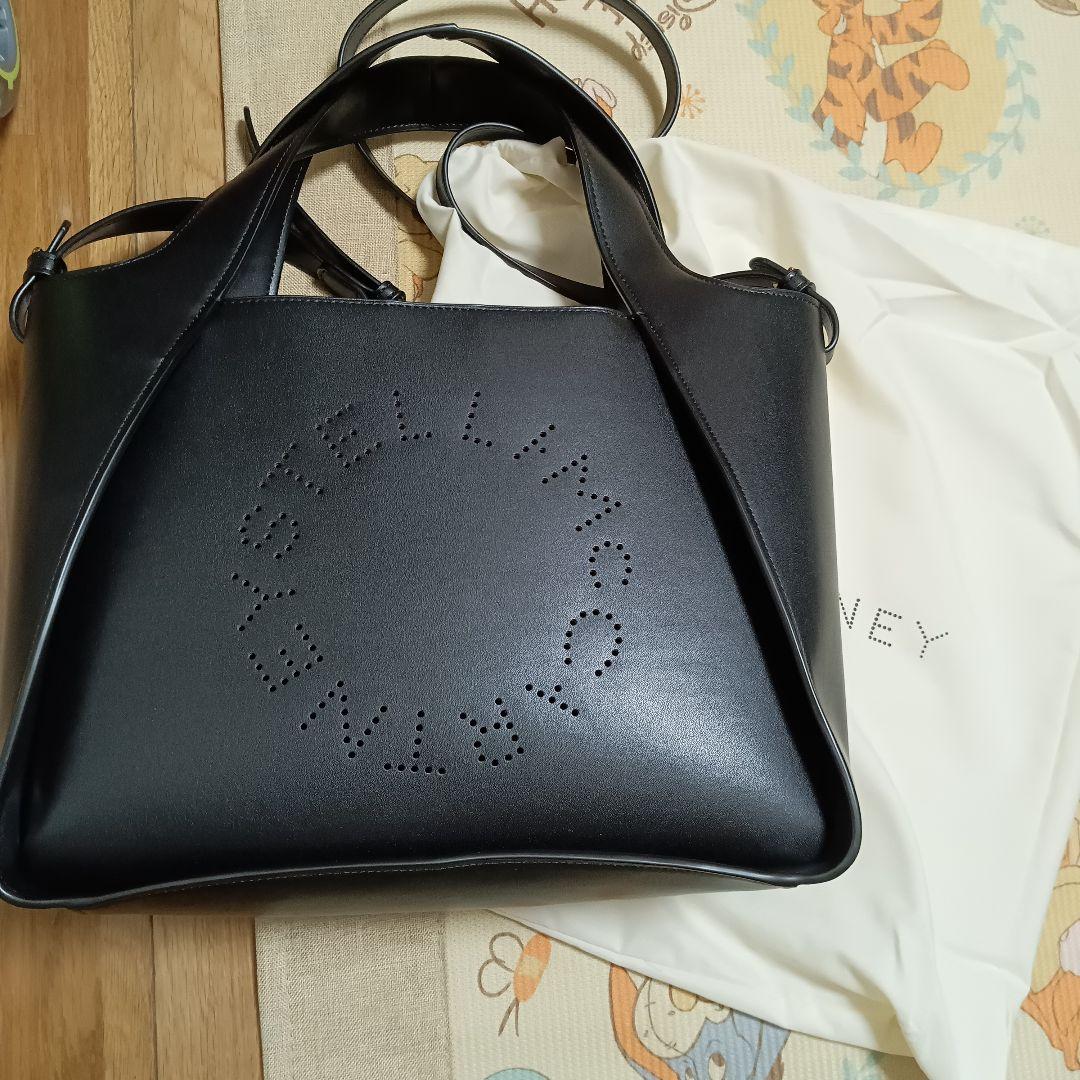 ステラマッカートニーロゴトートバック