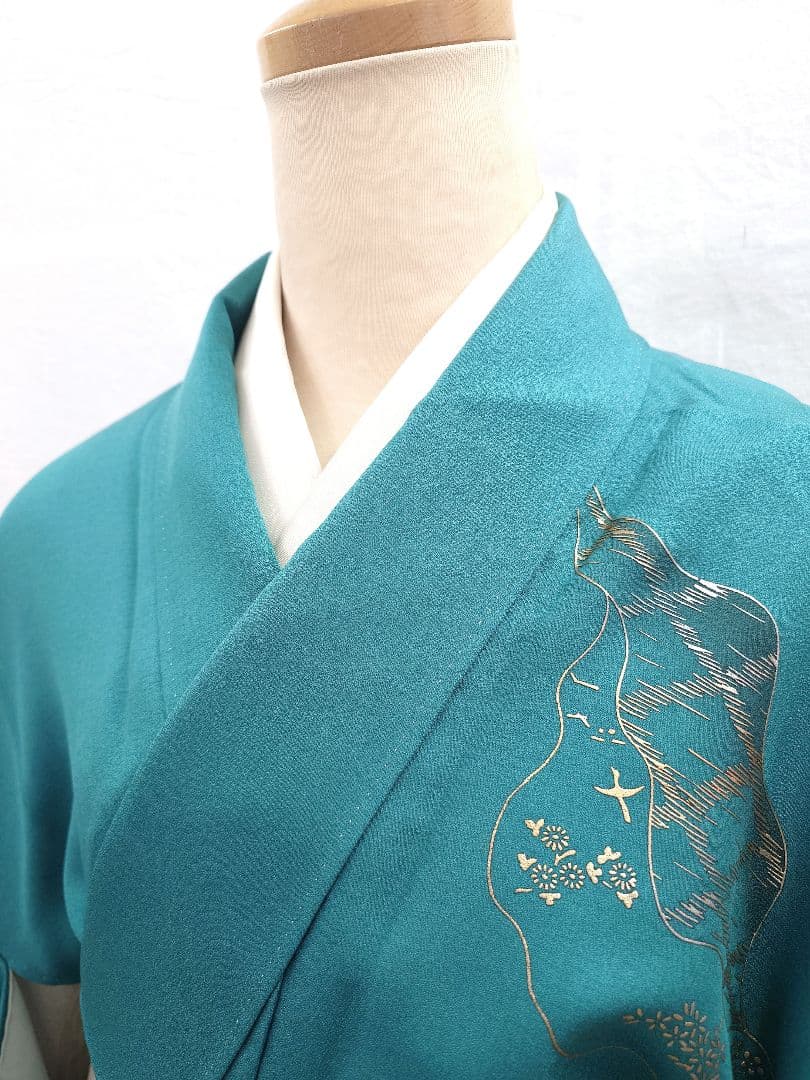 FN12113t 早い者勝ち！着物 正絹 付け下げ 訪問着 157〜167cm