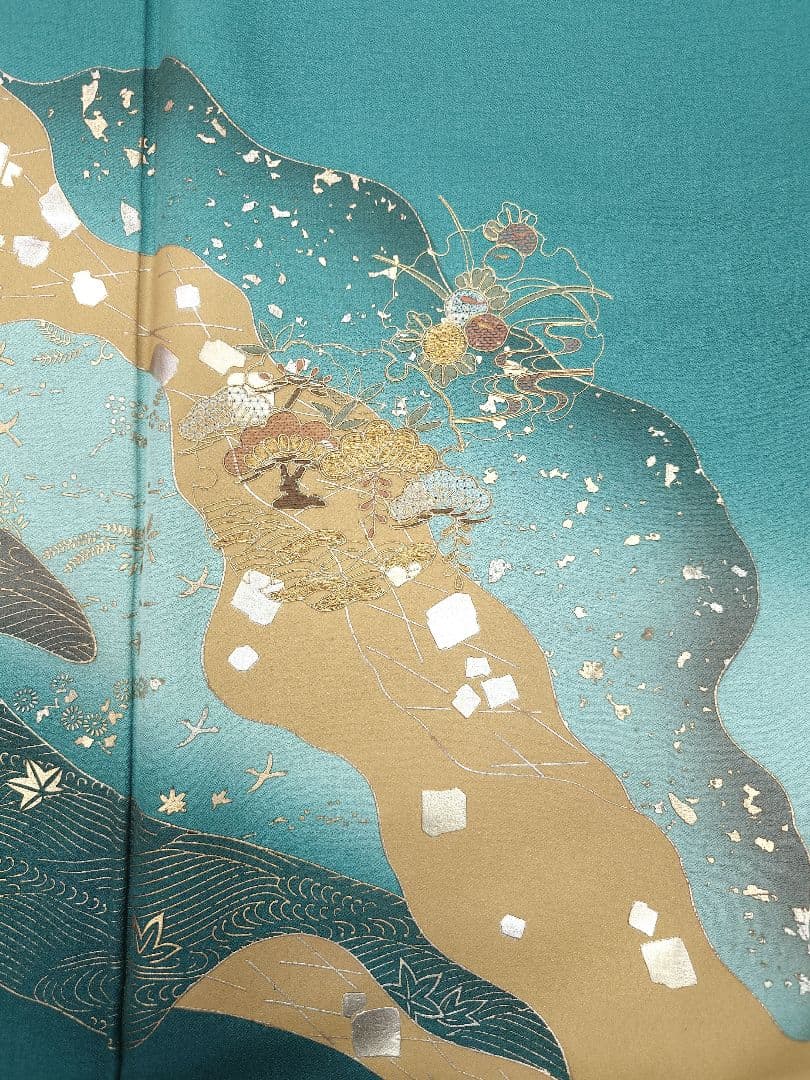 FN12113t 早い者勝ち！着物 正絹 付け下げ 訪問着 157〜167cm