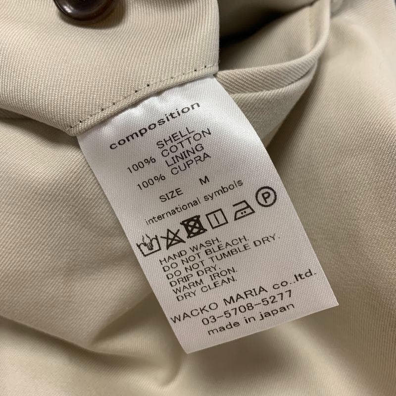 WACKOMARIA ワコマリア PLEATED TROUSERS パンツ M