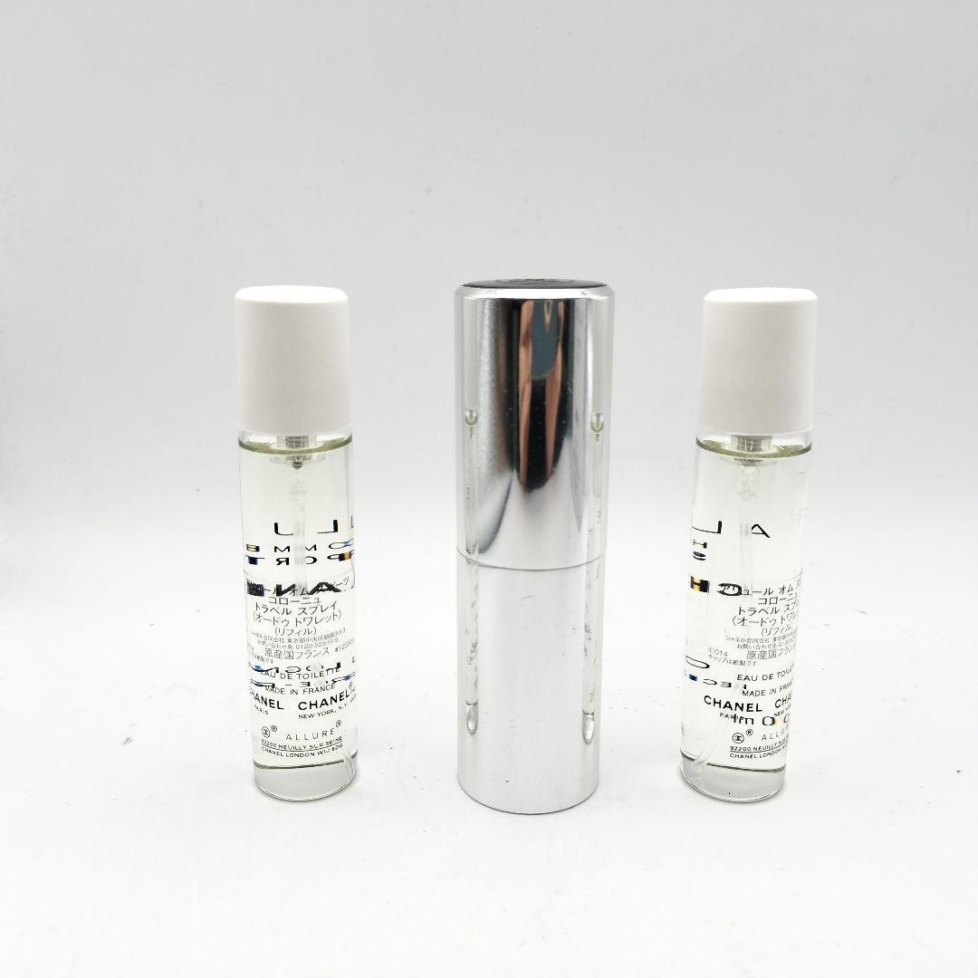 ■シャネル　アリュールオムスポーツ　コローニュ　トラベルスプレイ　20ml×3
