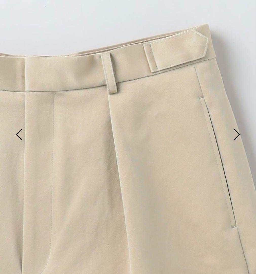 新品　＜6(ROKU) ＞コットン チノ ショートパンツ