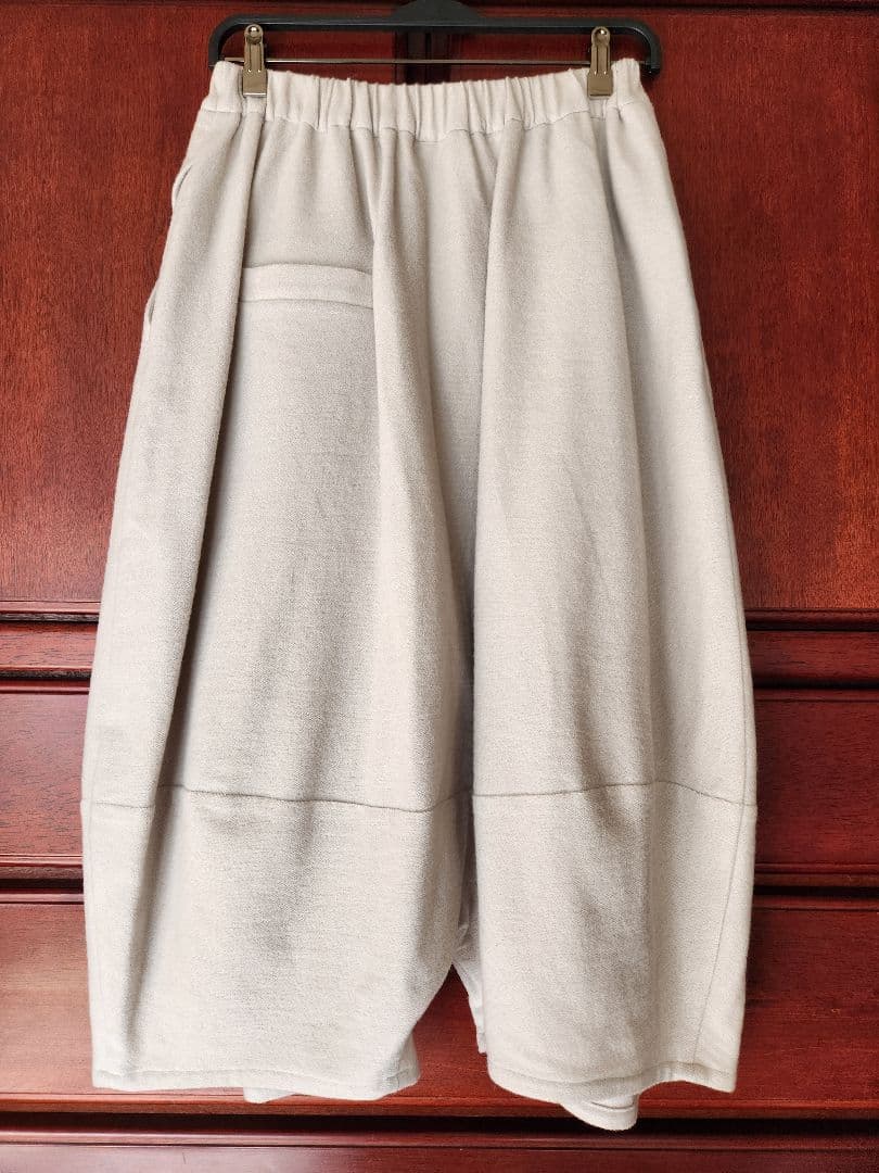 センソユニコ　芽風　ウール混サルエルパンツ 38 グレー