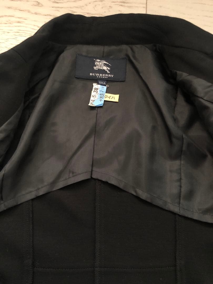 バーバリー　ジャケット　フォーマル　ブレザー　卒業式