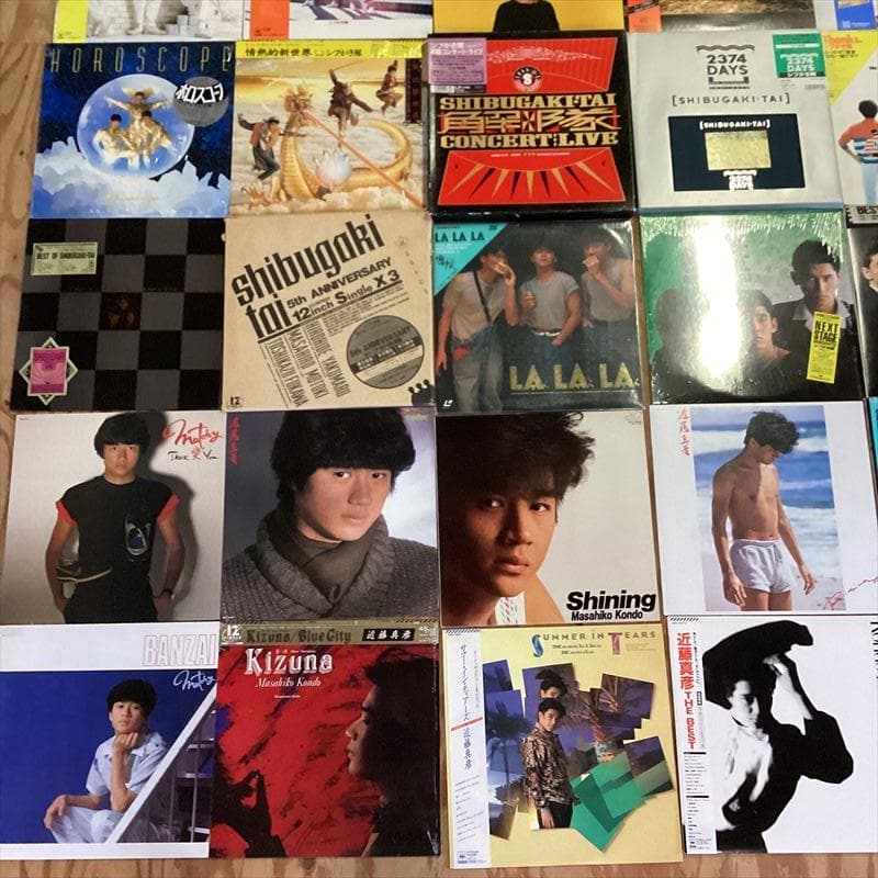 80年代　男性アイドル 【67枚】 TF0423-12　レコード　昭和ポップス