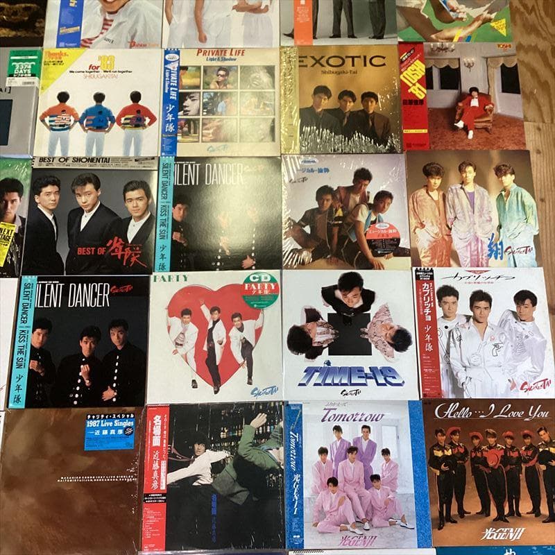 80年代　男性アイドル 【67枚】 TF0423-12　レコード　昭和ポップス
