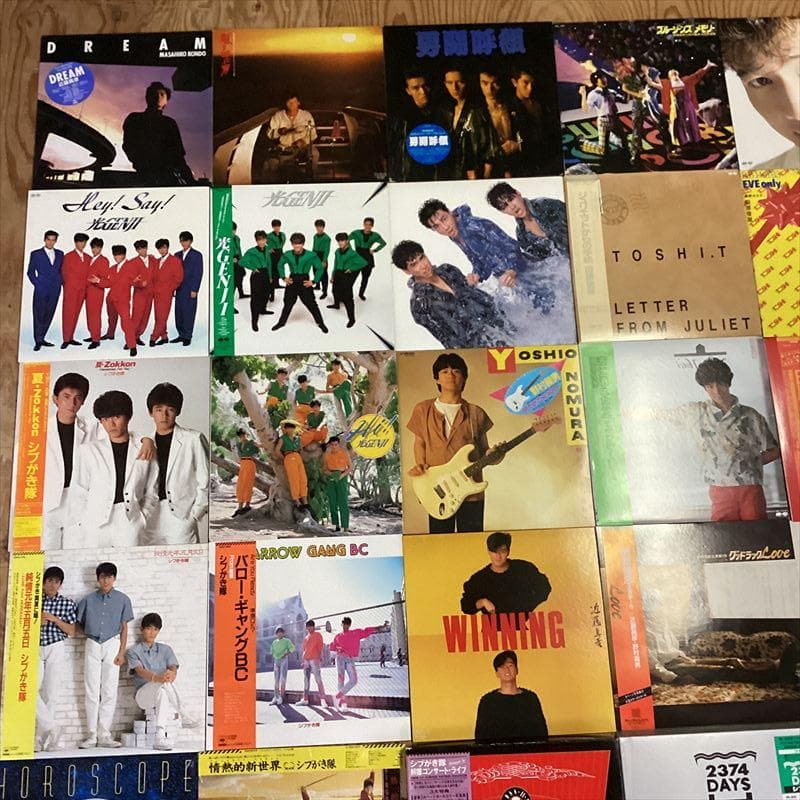 80年代　男性アイドル 【67枚】 TF0423-12　レコード　昭和ポップス