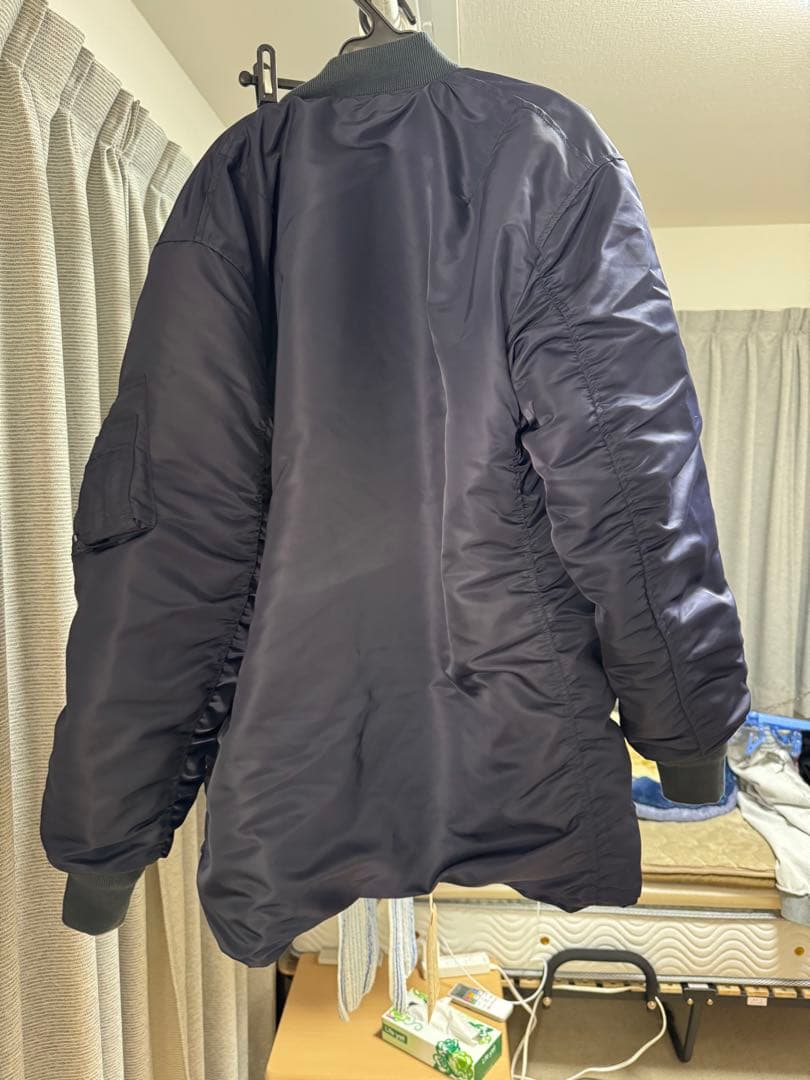 新品今年10月購入WAIPER.incネイビーフライトコート