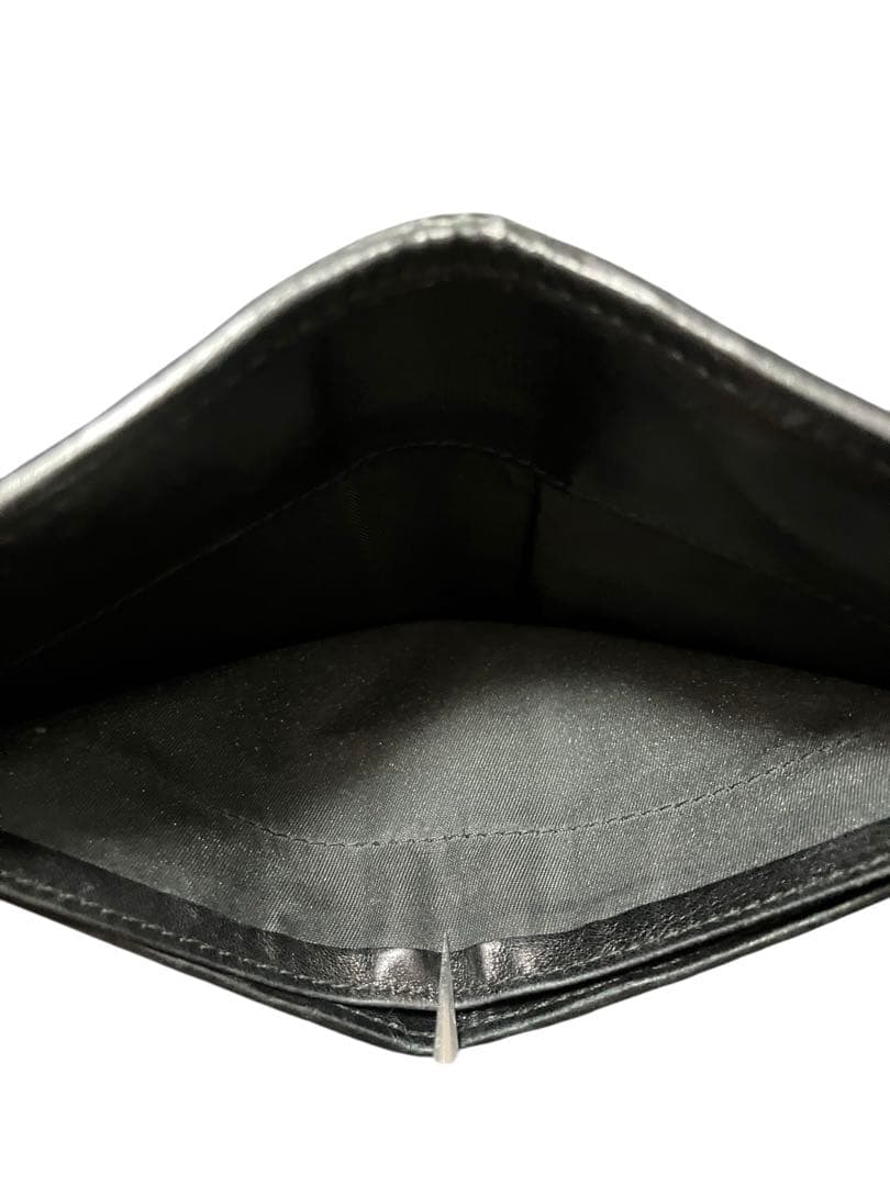 Christian Dior ディオール オブリーク 3つ折り財布 トロッター黒