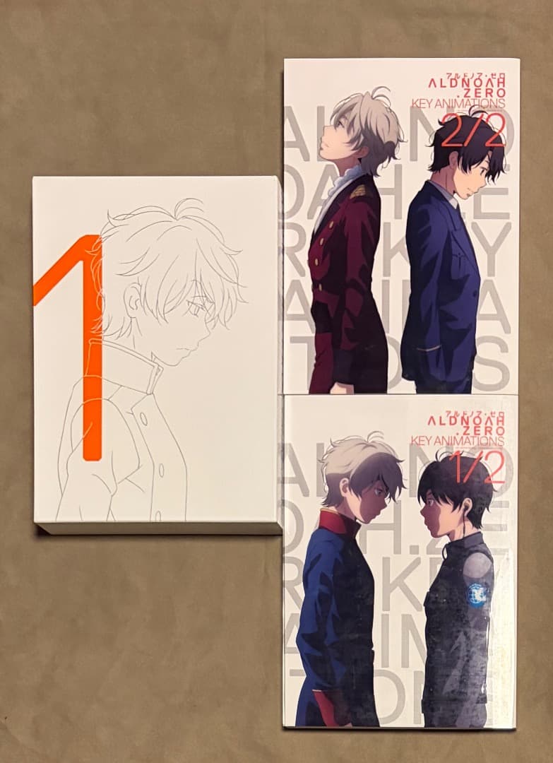 限定収納ケース付き アルドノア・ゼロ 原画集セット