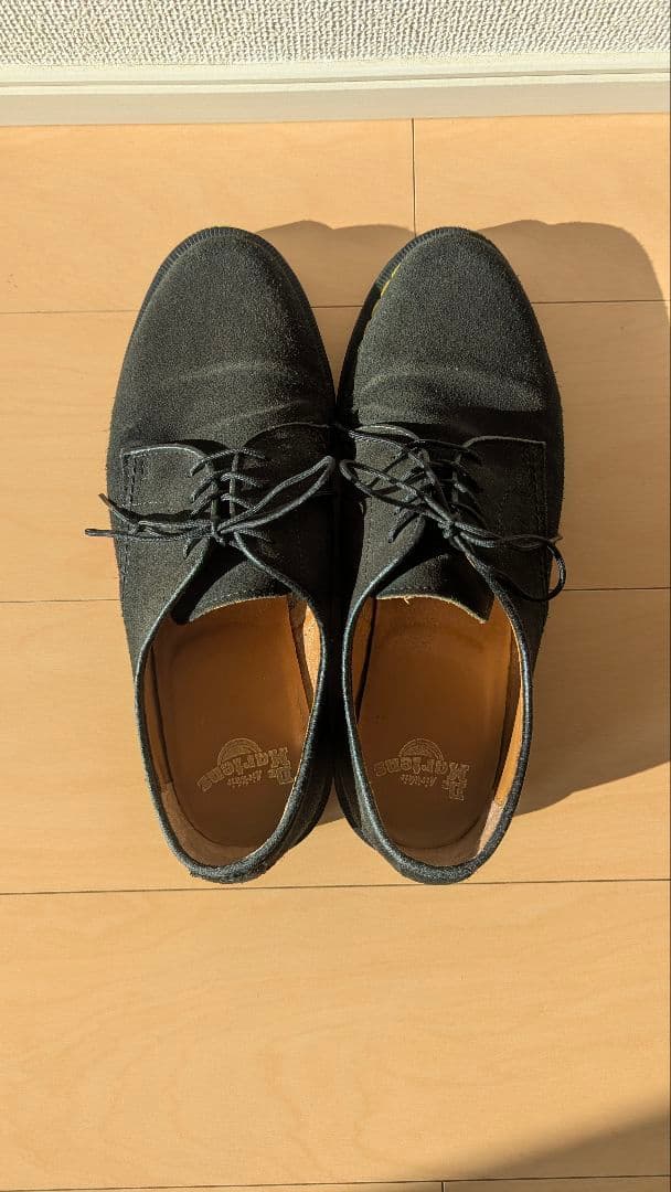Dr.Martens Octavius UK10 スエード ブラック