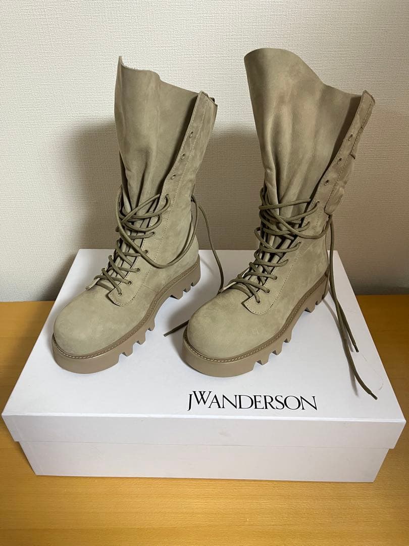 .*m様 【室内試着のみ】 JWアンダーソン 25SS コンバットブーツ 41