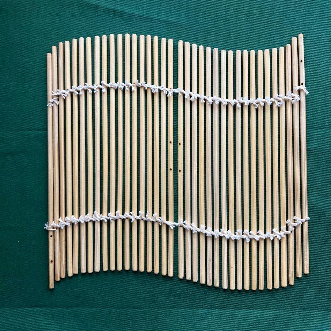 南京玉すだれ　真竹　4セット　径5ミリ×長さ230ミリ　36本組　入門者用