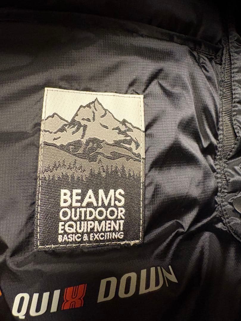 BEAMS 別注 Marmot ダウンベスト