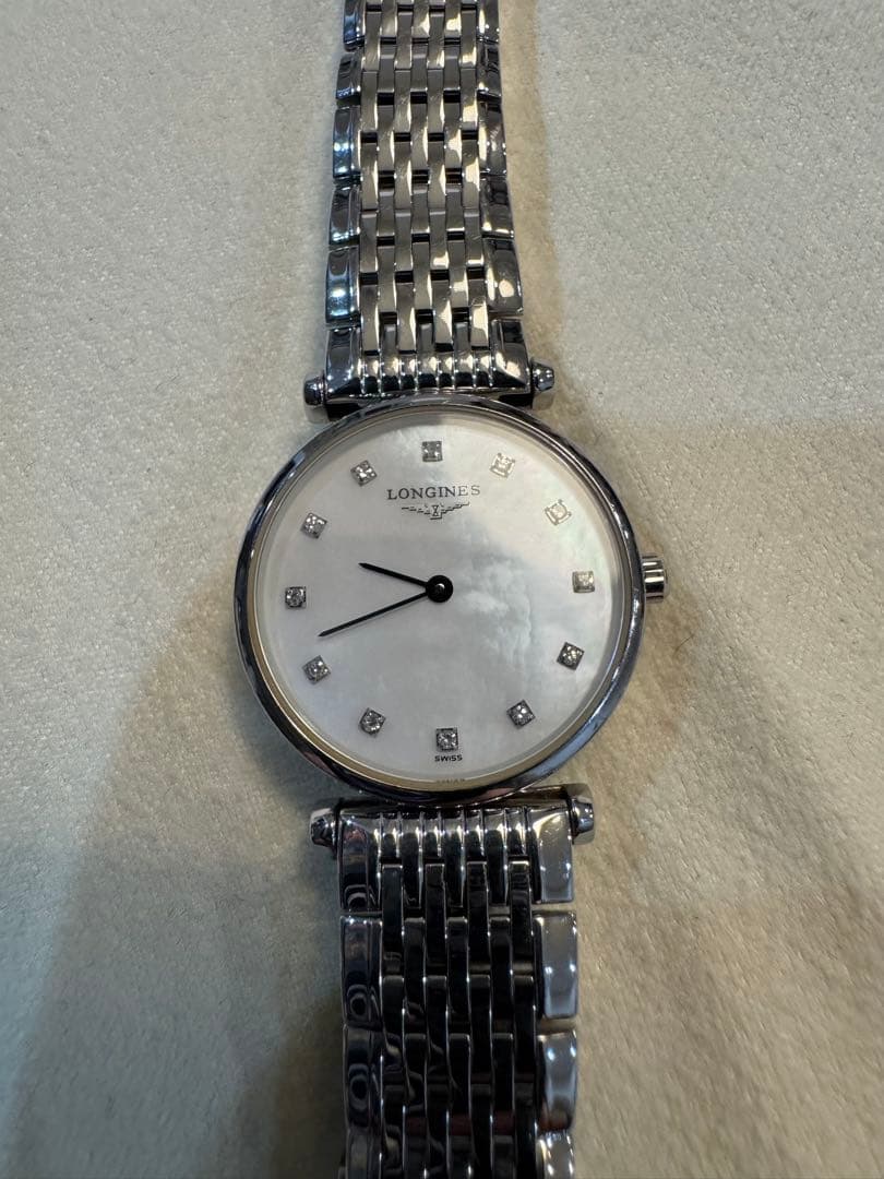 美品　LONGINE 腕時計 グランドクラシック ダイヤ シェル文字盤　稼働