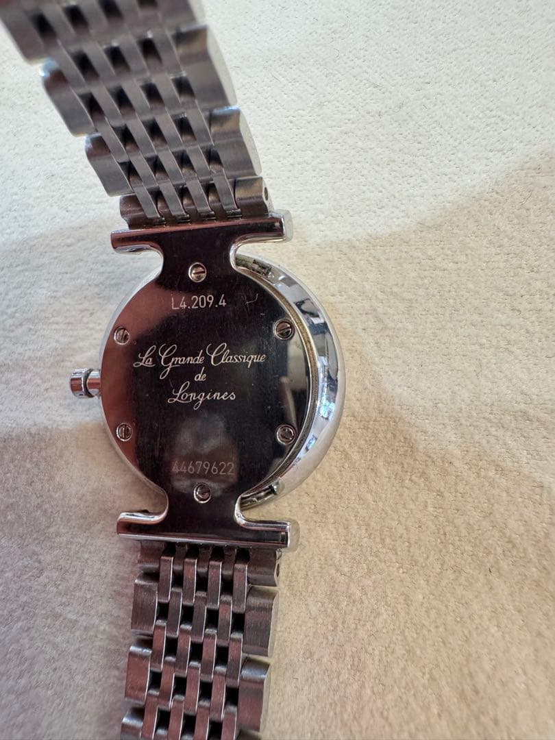 美品　LONGINE 腕時計 グランドクラシック ダイヤ シェル文字盤　稼働