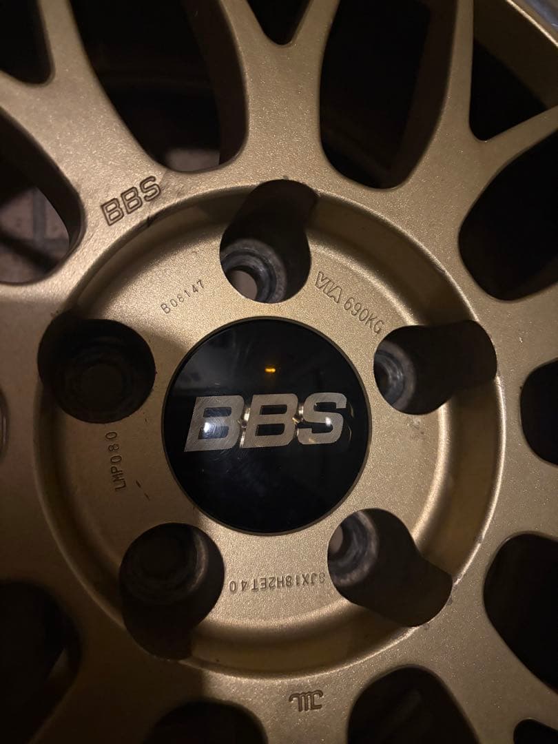 m*k様 BBS LM 18インチ8J 5H114.3 2本