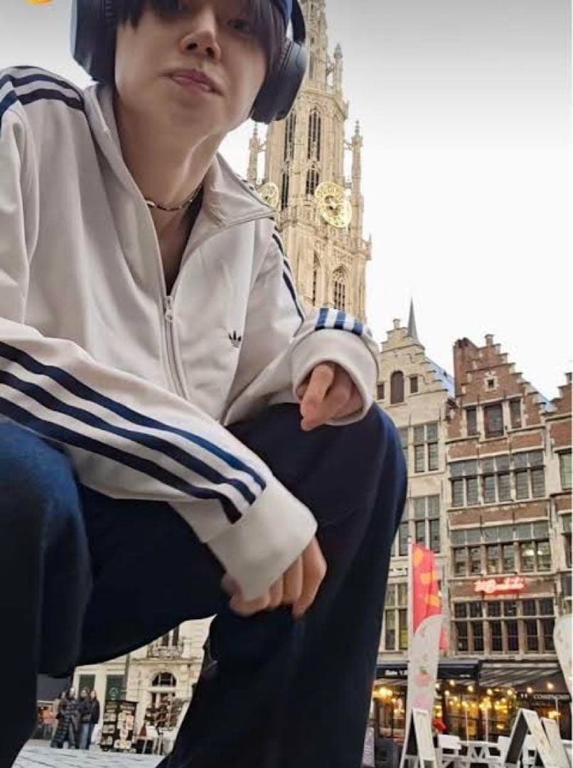 U200 XLサイズ　ヨンジュン　着用　トラックジャケット　ベッケンバウアー