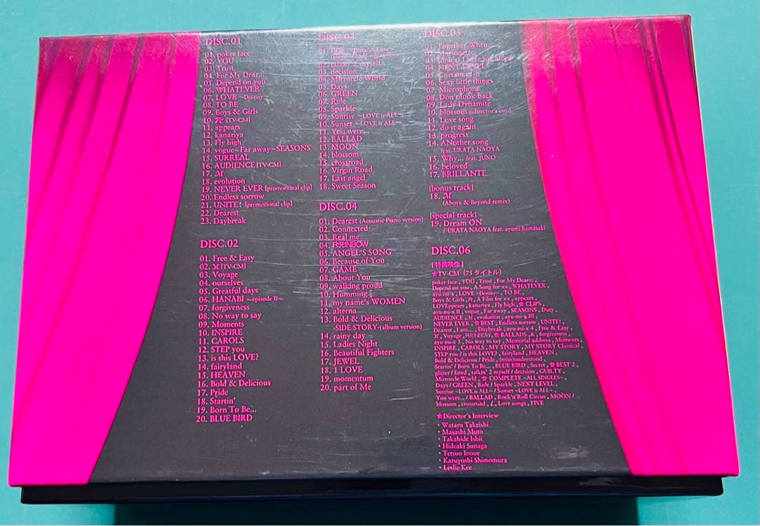 浜崎あゆみ　A CLIP BOX 1998〜2011