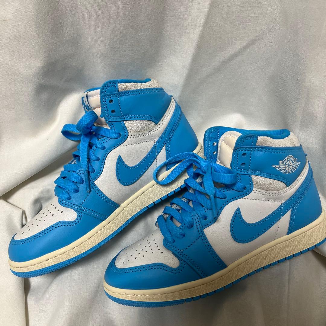 【新品未使用】最終値下げ　Nike Air Jordan 1 ブルー/ホワイト