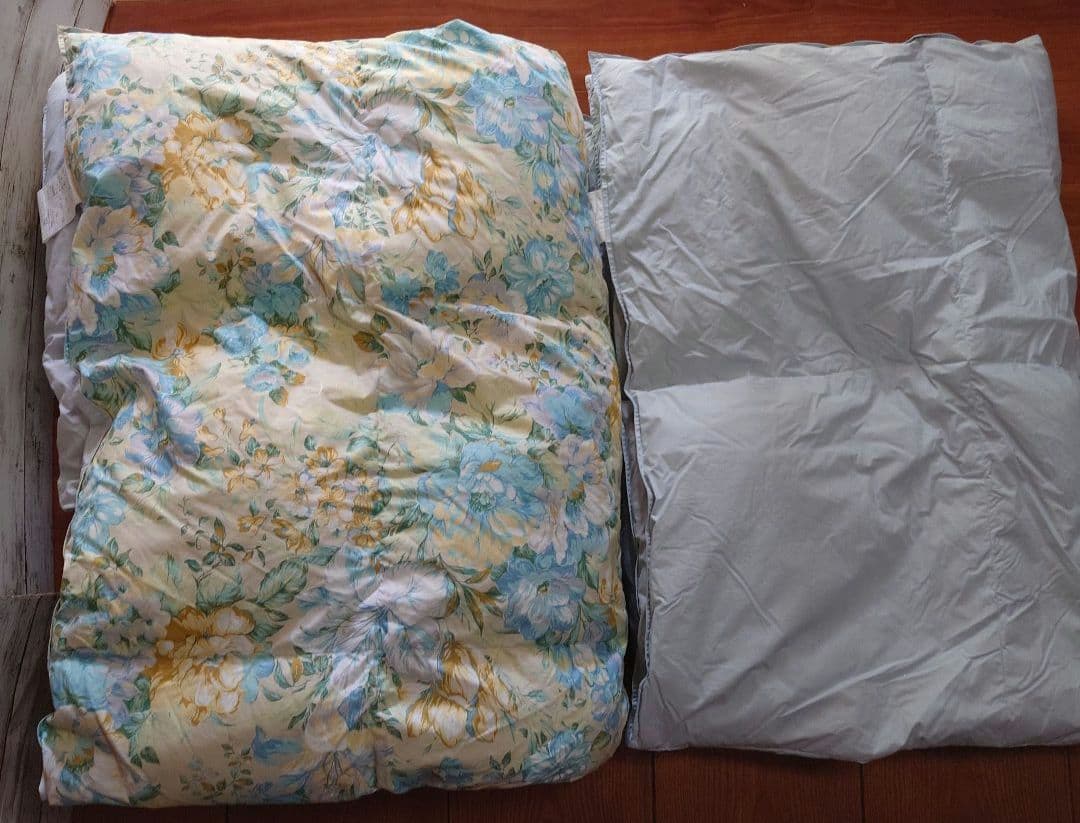 羽毛掛けふとん　フェザーケットＳ ２点　シングル用