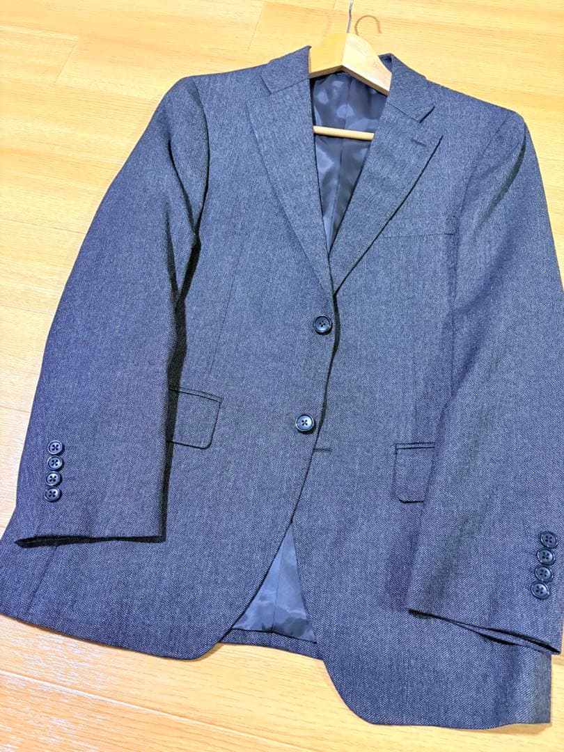 未使用　ダーバン　ウールツイード　セットアップ　日本製　スーツ　A5 ブラウン