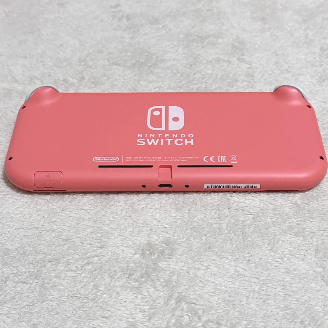 Nintendo Switch Lite ピンク 本体 ケース付 アダプター有