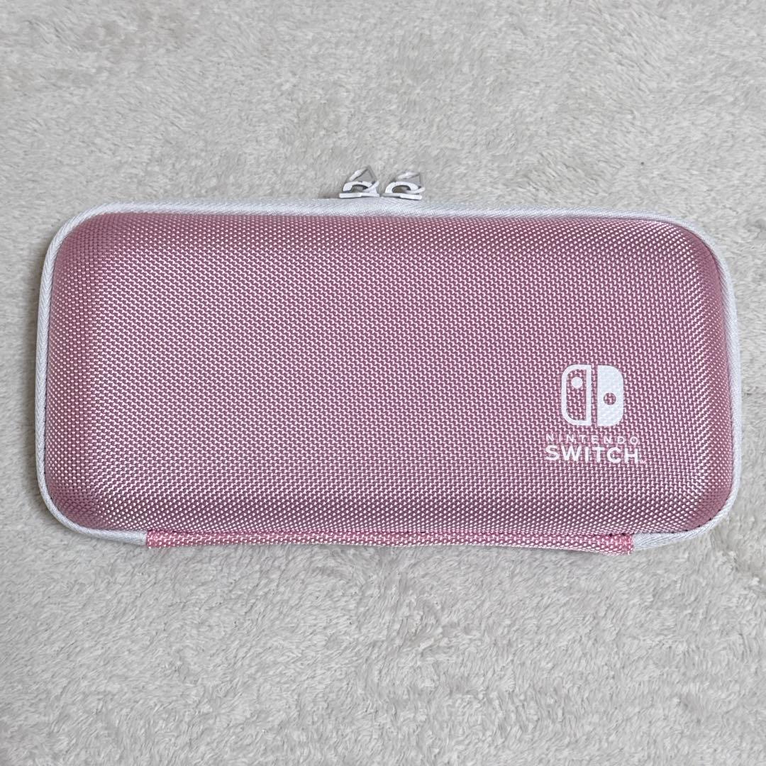 Nintendo Switch Lite ピンク 本体 ケース付 アダプター有