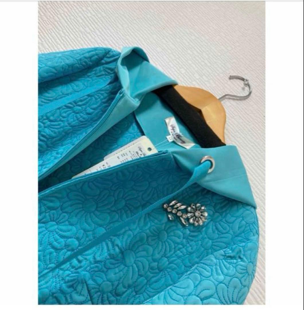 ♡キルティング×ダンボールニット素材裾フリルデザインパーカー